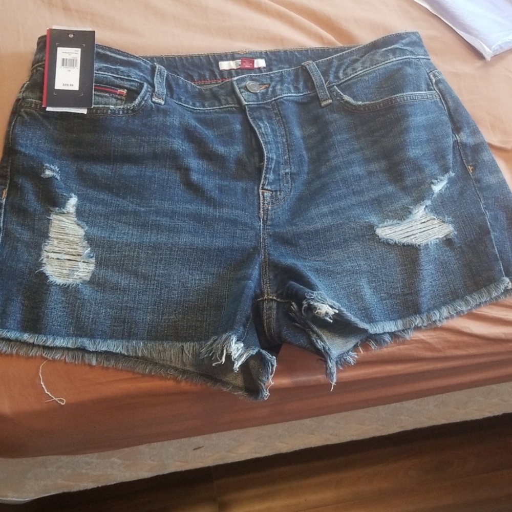 Tommy Hilfiger jean shorts size 14